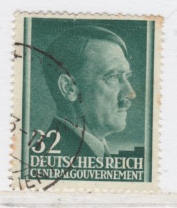 Germany WWII Poland General Gouvernement 1941 32gr Used A25P53F20289