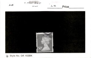 Great Britain, Postage Stamp, #MH365 Used, 2004 Machins Queen (AC)