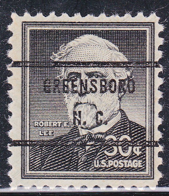 Precancel Greensboro, NC PSS 104971 Bureau Issue United States