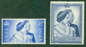 GREAT BRITAIN 267-8 MNH (RL) 3379 CV $30.00 BIN $18.50