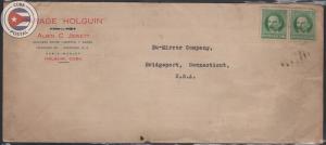 Cuba 1930 Garage Holguin With Large Advertisment on Reverse | CU13148