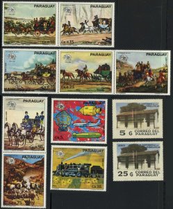 Paraguay  Latin America Postage Topical Stamp Collection Mint NH