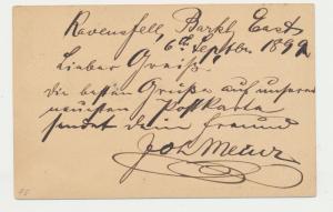 CAPE OF GOOD HOPE TO GERMAN 1899, RAVENSFELL TO HAMBUR, TABLE MOUNTAIN 1d CARD