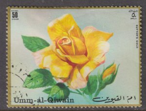 UAE Umm Al Qiwain Unlisted Sutter's Gold Rose 1971