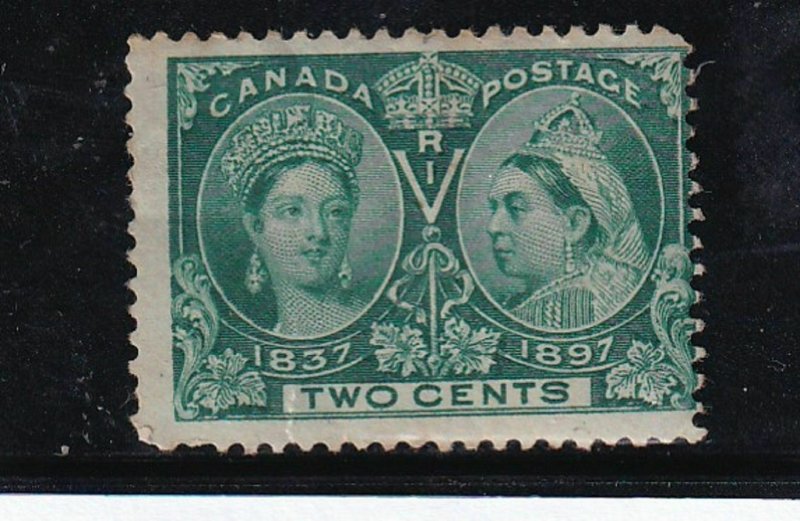 1897 CANADA- SG:124 - QUEEN VICTORIA - 2c GREEN JUBILEE ISSUE - MOUNTED MINT