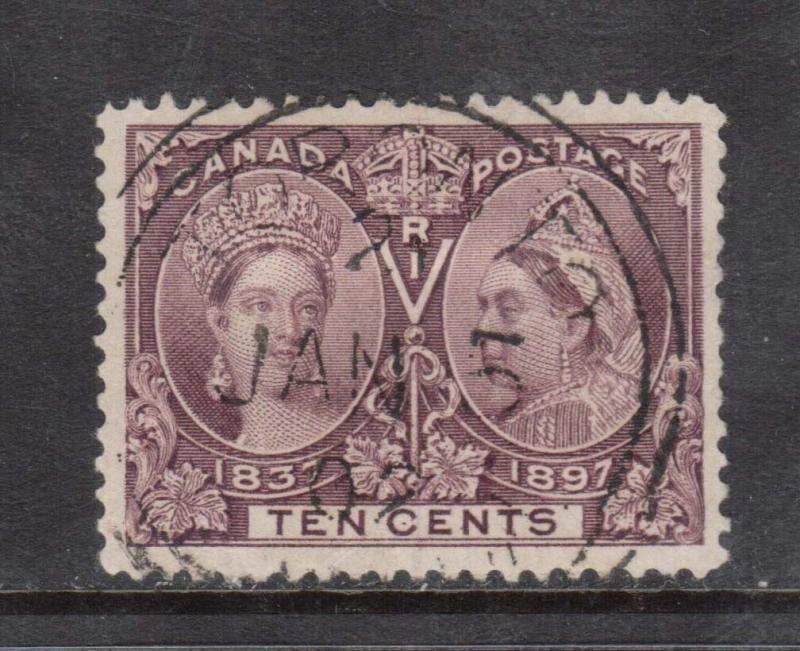 Canada #57 XF Used Gem With Jan 5 1902 Ideal Date Cancel