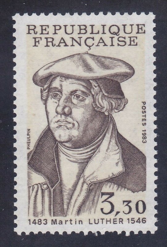 France 1859 MNH OG 1983 Martin Luther Issue Very Fine