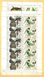 Australia Scott 1676a-78a Mint NH mini-sheets (WWF) [TH439]