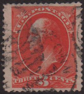 MALACK 214 VF/XF Jumbo, thin, BIG stamp!! w1822