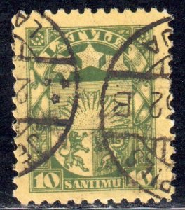 Latvia #144    used