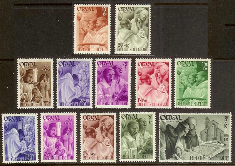 BELGIUM Sc#B281-292 Mint Never Hinged Set