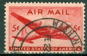 USA - Air Mail - Scott C32 w/ Circular Cancel