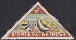 Republik Maluku Selatan 22.5k Fish 1954