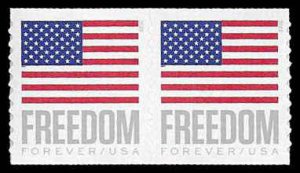 PCBstamps   US #5788 Coil Pair $1.26(2x63c)US Flag, BCA, MNH, (37)