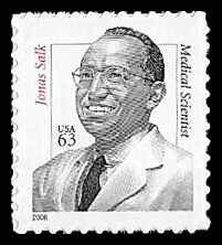 PCBstamps   US #3428 63c Dr. Jonas Salk, Pioneer, MNH, (16)