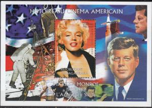 Malagasy Republic - 1999 JFK, M.Monroe S/s - MNH (2584)