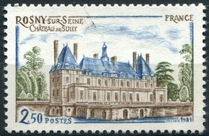 France Sc#1731 MNH, 2.50f brn, bl & grn, Tourism (1981)