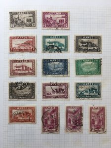 French Cols. Used Collection Springback Binder(Apx 800 Items)  GM3068