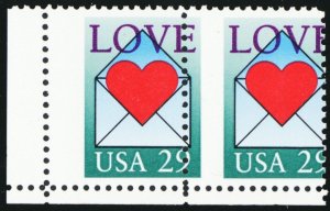 2618, Mint NH 29¢ Misperforated Error Pair *