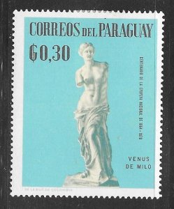 Paraguay 1054: 30c Artemis, MHR, VF