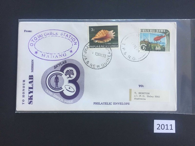 $1 World MNH Stamps (2011) Papua and New G SKYLAB, OTO Cover