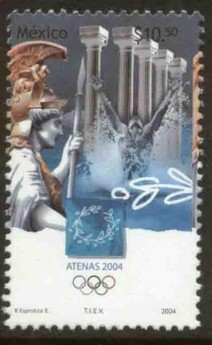 MEXICO 2355, Summer Olympics, Athens Greece 2004. MINT, NH. VF.