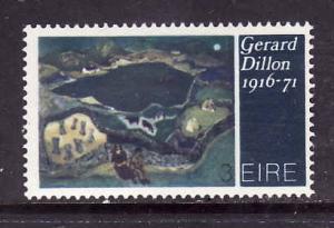 Ireland-Sc#320-unused NH set-Black Lake-Painting-Gerard Dillon-1972-