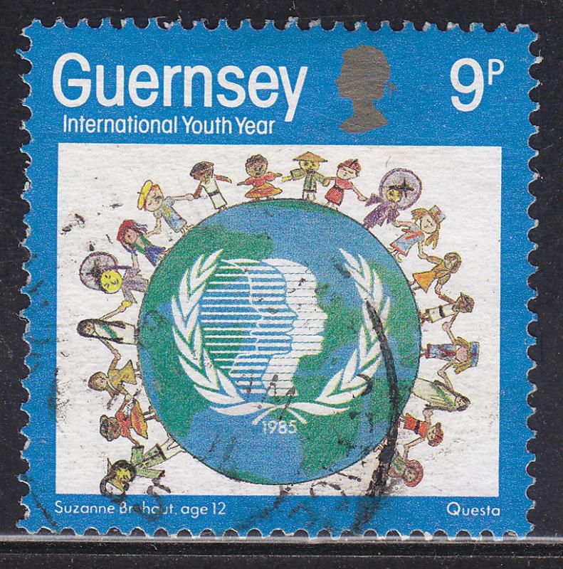 Guernsey 316  UN Intl. Youth Year 1985