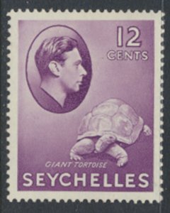 Seychelles  SG 139  SC# 132  MH  1938 Reddish Violet  see details and scans 