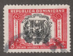 Dominican Republic G8 Coat of Arms 1940