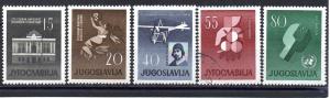 Yugoslavia 585-589 MLH (588 is CTO)