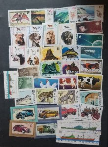POLAND Vintage Stamp Lot Collection Used  CTO T5840