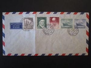 Germay 1956 Cover / Unadressed / Better Issues / Folded - Z4991