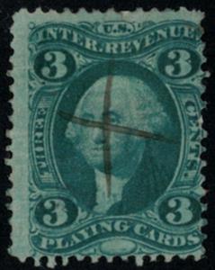 US #R17c SCV $175.00 F/VF used, bold color and nice cancel,   Super eye appea...