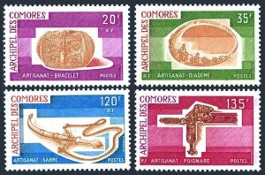 Comoro Islands 123-126,MNH.Mi 183-186. Antic 1975.Braslet,Diadem,Saber,Dagger.