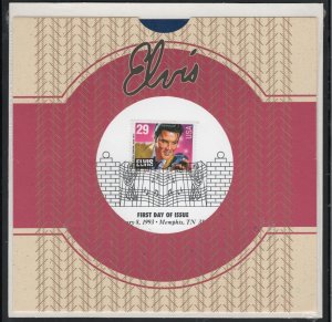 ALLY'S US Scott #2721 29c Elvis - First Day of Issue Ceremony Program [FP-1]
