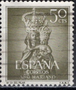 Spain; 1954; Sc. # 808; Used Single Stamp