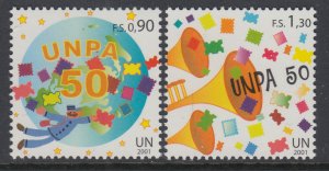 UN Geneva 377-378 MNH VF