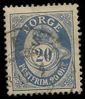 Norway - 85 - Used - SCV-0.25