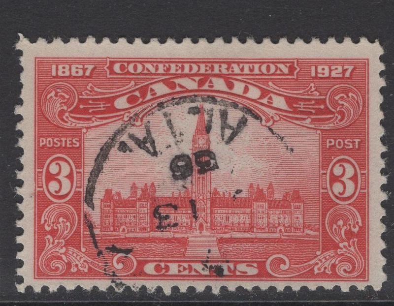 CANADA SG268 1927 3c CARMINE USED 