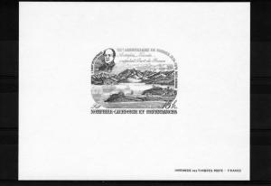 New Caledonia 1979 Ships Explorers 1v Deluxe Sheet Sc # C155