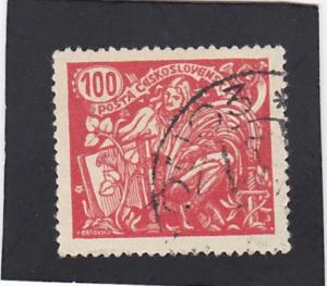 Czechoslovakia  #  92  used