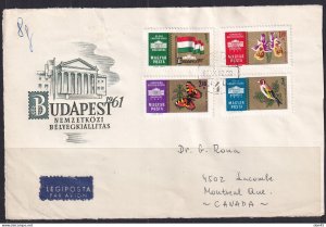 Hungary 1961 Front part of Cover complete set 16063