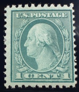 US Scott #542 Bluish Green Mint OG VLH  F