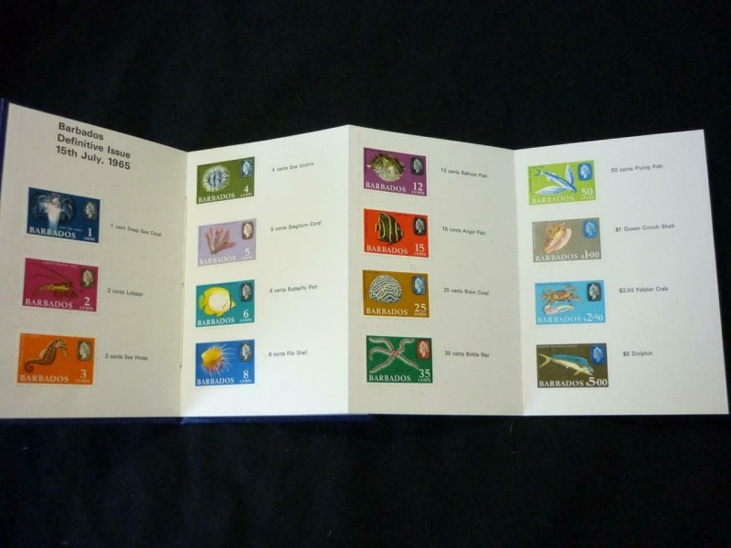 BARBADOS 1969 UPU DELEGATES PRESENTATION FOLDER