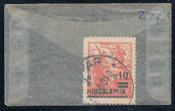 Yugoslavia 279 Used Overprint 1949 (YB0071) | Europe - Yugoslavia ...