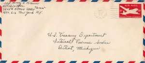 United States A.P.O.'s 6c DC-4 Skymaster Envelope 1957 Army-Air Force Postal ...