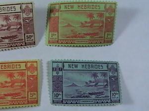 NEW HEBRIDES/BRITISH # 50-61-MINT/HINGED-COMPLETE SET-------GEOVI------1938