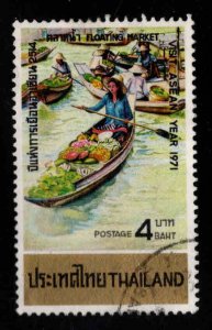 Thailand  Scott 586 Used Floating market stamp