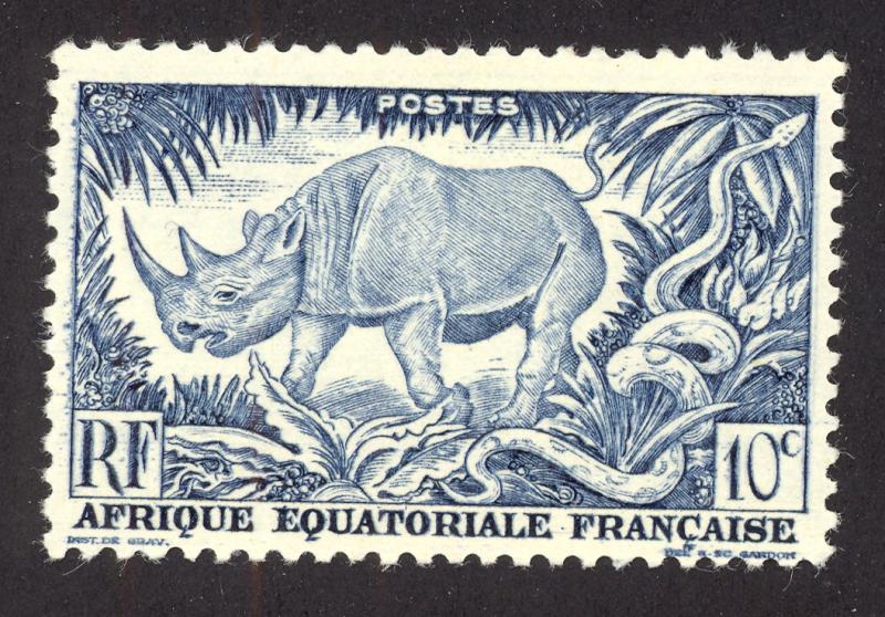 French Equitorial Africa 166 MNH